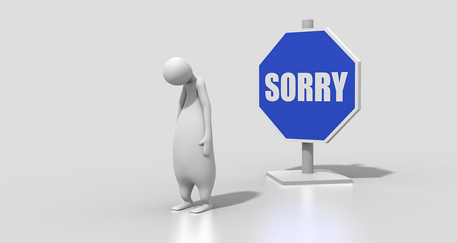 Motivos para (no) pedir disculpas