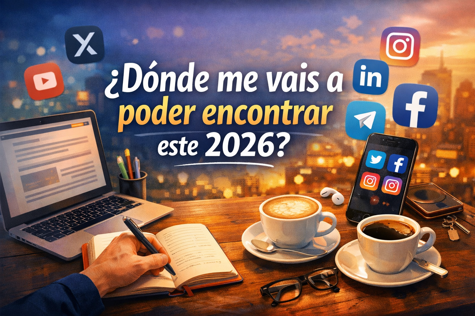 ¿Dónde me vais a poder encontrar este 2026?